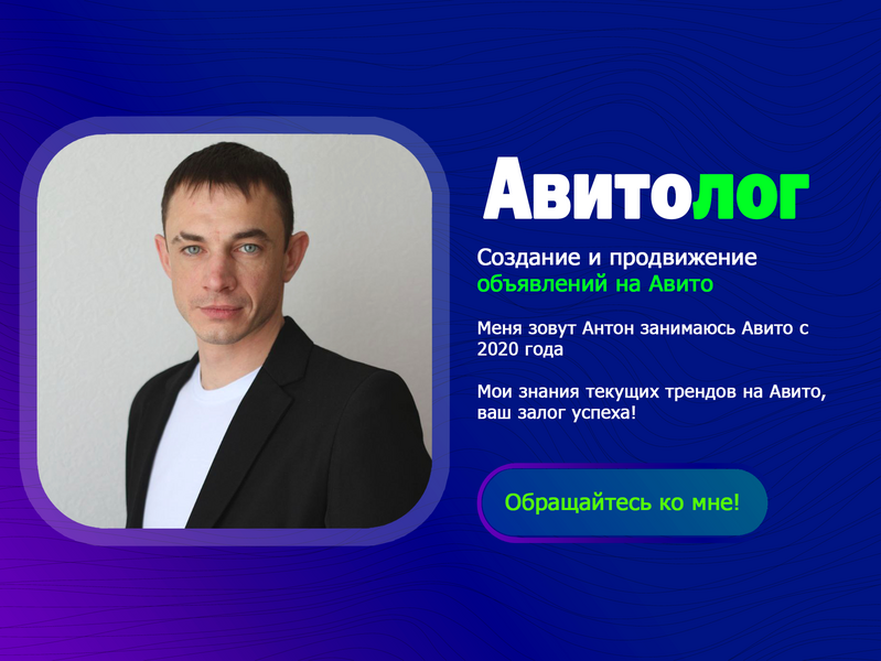 Авитолог Антон Сапченко