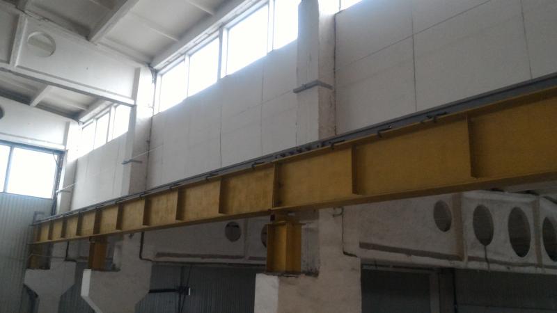 ремонт подкранового пути мостового крана