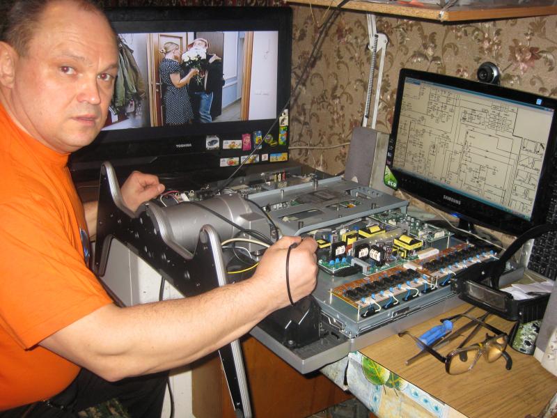 Николай:  ремонт телевизоров на дому