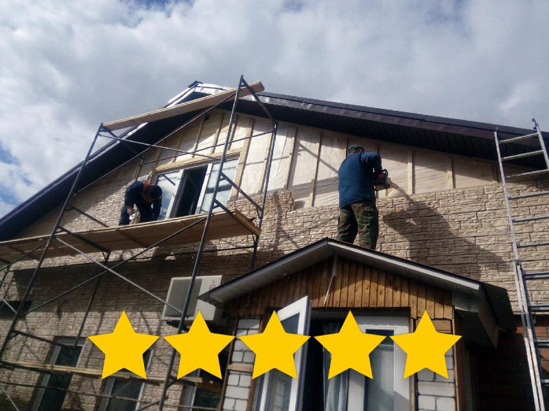 Кровельные и фасадные работы, карнизы и фронтоны