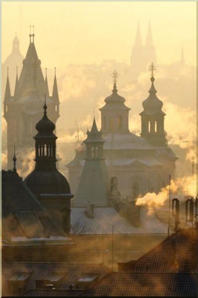 Необычная высота. Картина маслом на холсте.