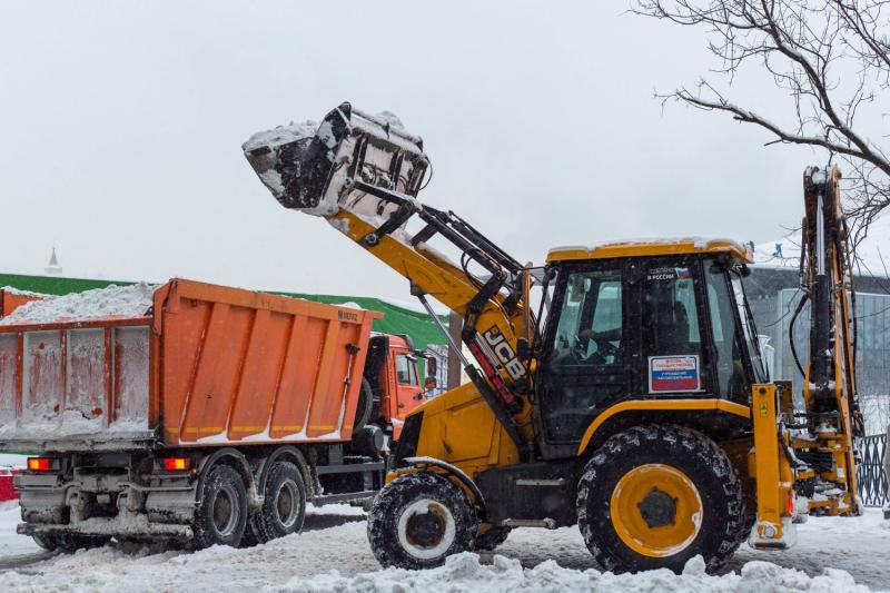 Stroytehnica:  Уборка снега
