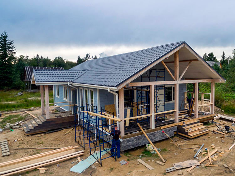 Строительство домов под ключ - жилых и дачных