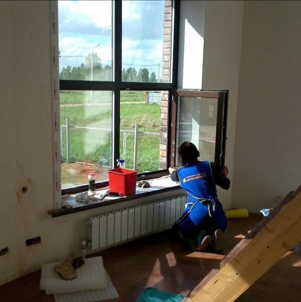 Домовёнок:  Мойка окон в квартире (мытье окон, помыть окна)