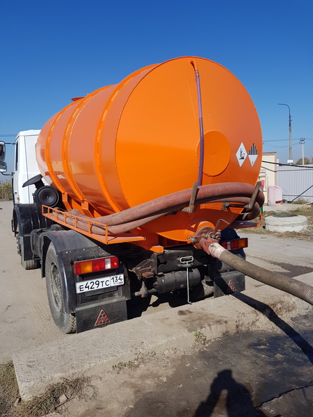откачка выгребных ям септиков туалетов