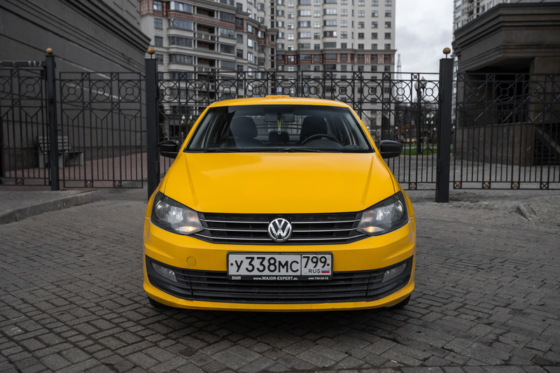 Аренда авто под такси Volkswagen Polo 2018