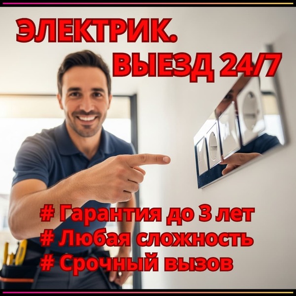 Электрик на дом в Пензе. Решу любую проблему!