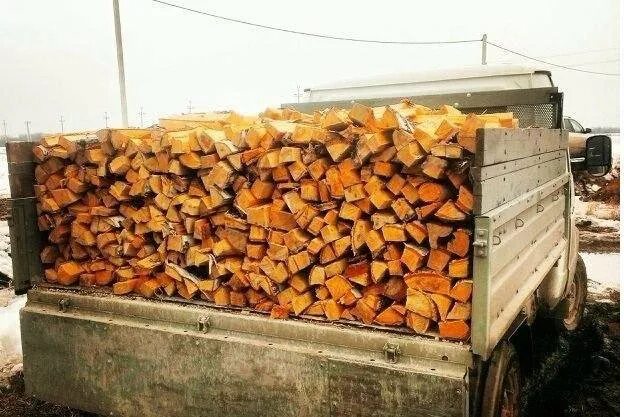 Дрова колотые 