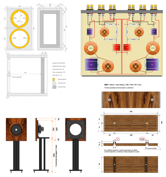 High End Hobby:  Изготовим корпуса акустических систем по вашим чертежам