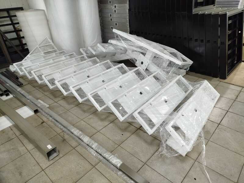 Металлокаркасы для лестниц