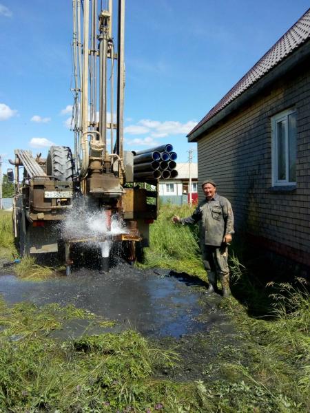 Владимир:  Бурение скважин на воду качественно под ключ
