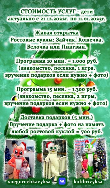 Евгения:  Дед Мороз и Снегурочка, новогодние ростовые куклы
