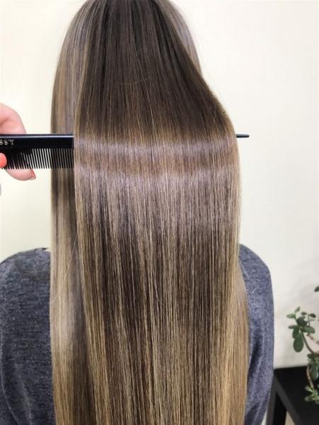 Полина Lav:  Кератиновое выпрямление волос
