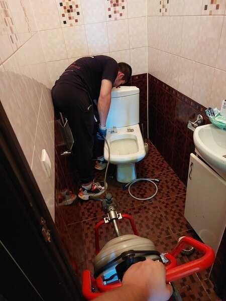 Устранение засора 