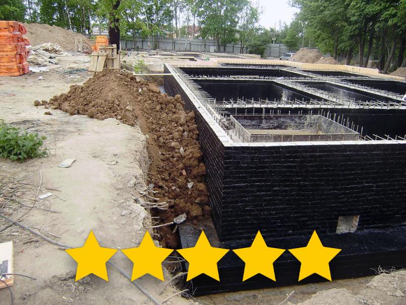 Устройство фундамента для частного дома