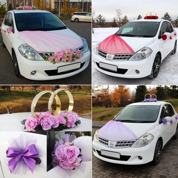 Оксана:  Свадебные украшения на авто машину (аренда/прокат)
