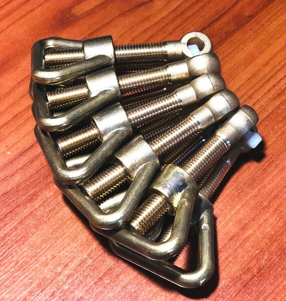 Гайки барашки, болты откидные судовые латунные ЛС 59