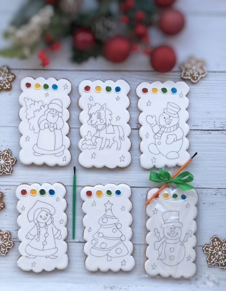 Пряники новогодние 