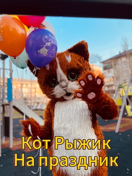 Поздравление кот Ростовые куклы Аниматоры