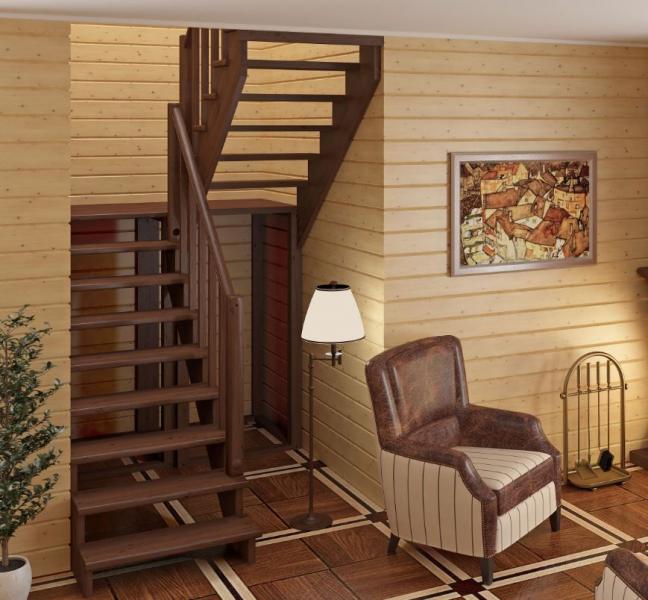 Дмитрий:  Крепкие и надёжные деревянные лестницы на 2-й этаж