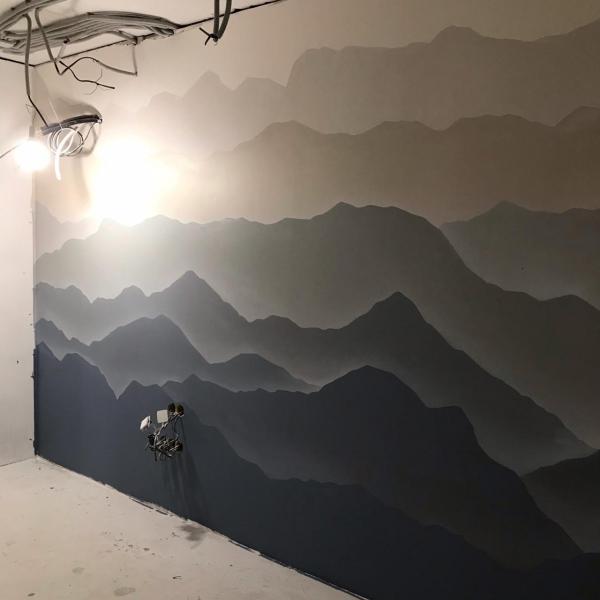 Светлана:  роспись стен в интерьере