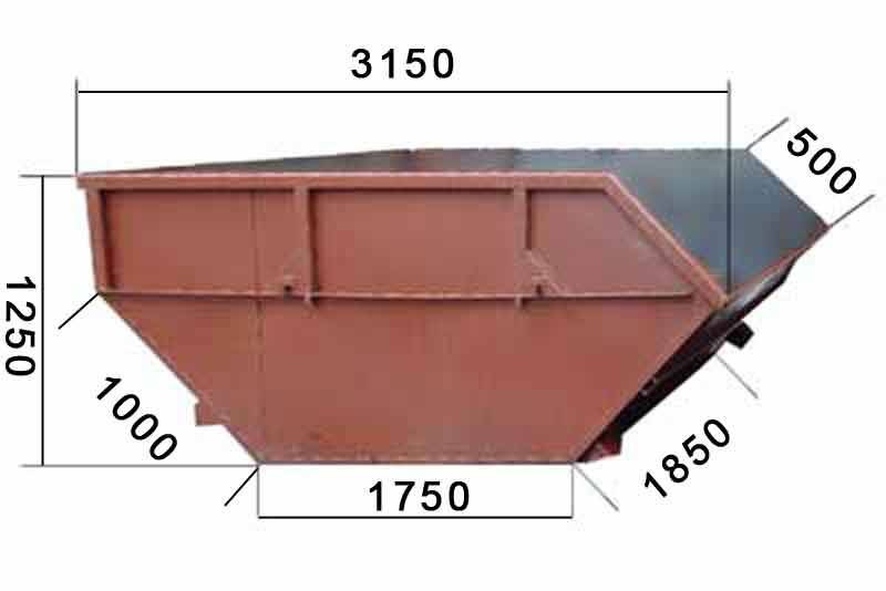 Святослав:  вывоз мусора контейнером 8 кубов