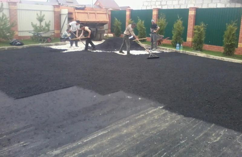 Самвел:  Асфальтирование и ремонт дорог в Рузе, Дорожные работы