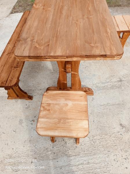 Садовая мебель под заказ из дерева.