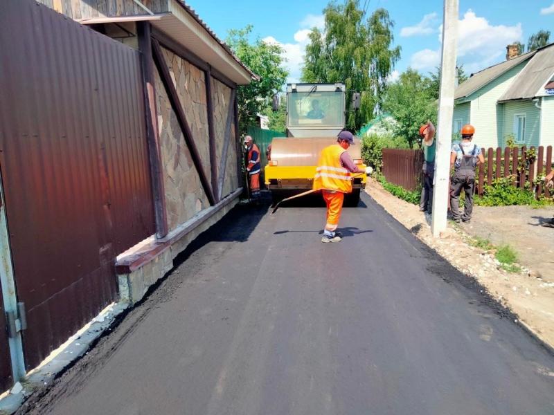 Самвел:  Асфальтирование и ремонт дорог в Кубинке, Укладка асфальта