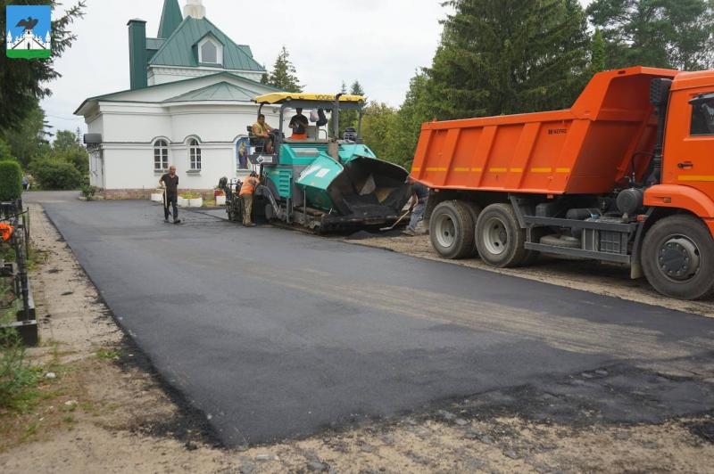 Самвел:  Асфальтирование и ремонт дорог в Балашихе, Укладка асфальта