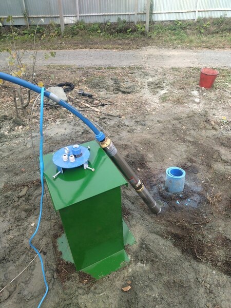 монтаж насоса