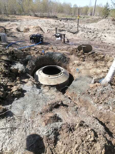 обустройство скважины