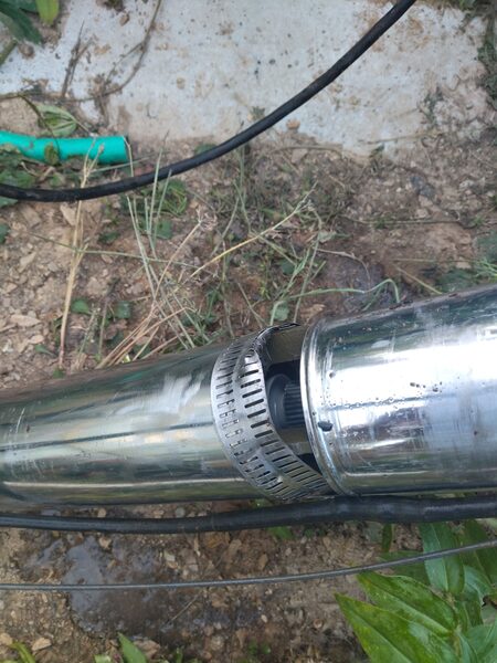 демонтаж застрявшего насоса