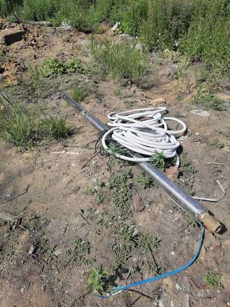 демонтаж насоса