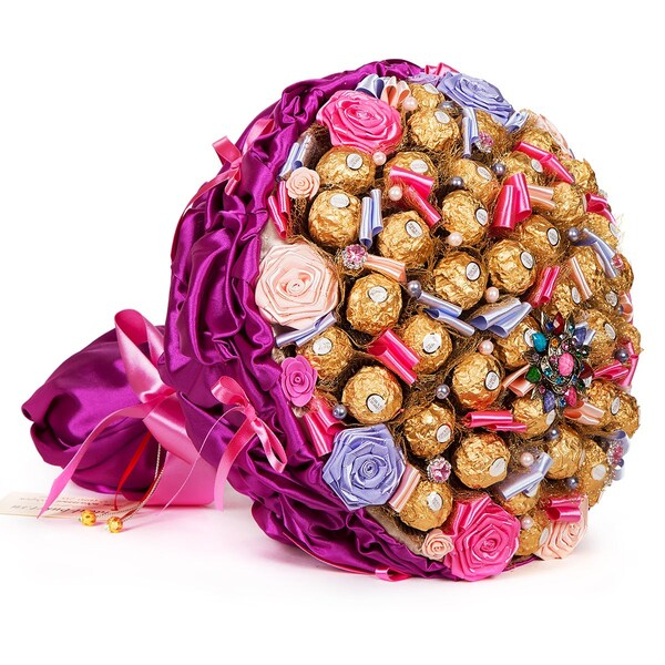 букеты из конфет
