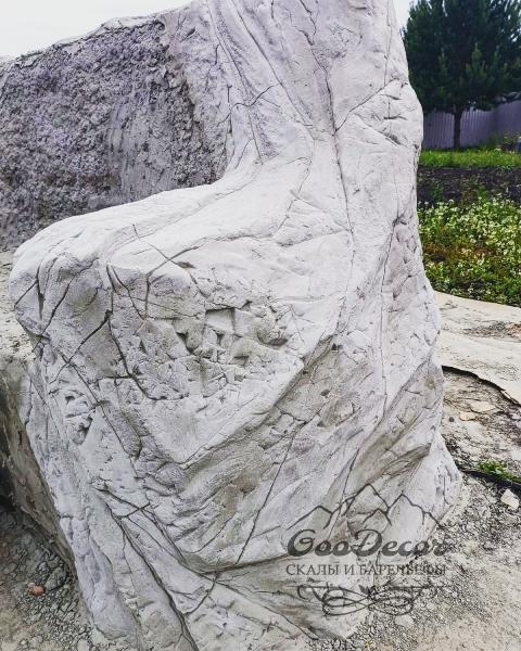 Имитация скал Барельеф Роспись стен:  Камни валуны из арт бетона