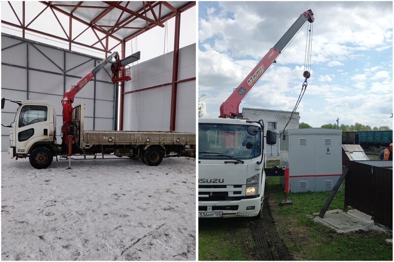 Услуги автовышки аренда манипулятора крана