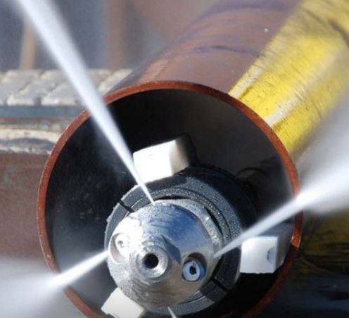 ГидроРобот:  Гидродинамическая промывка канализации