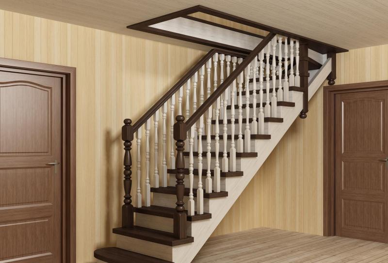 Александр:  Грамотные и удобные лестницы из дерева на 2 этаж
