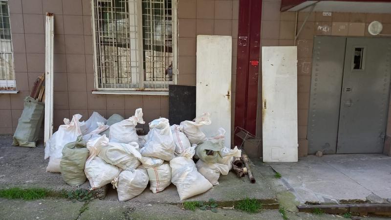 Владимир:  Уборка мусора