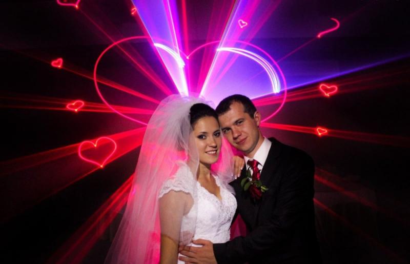 Виктор:  Свадебное лазерное шоу в Костроме