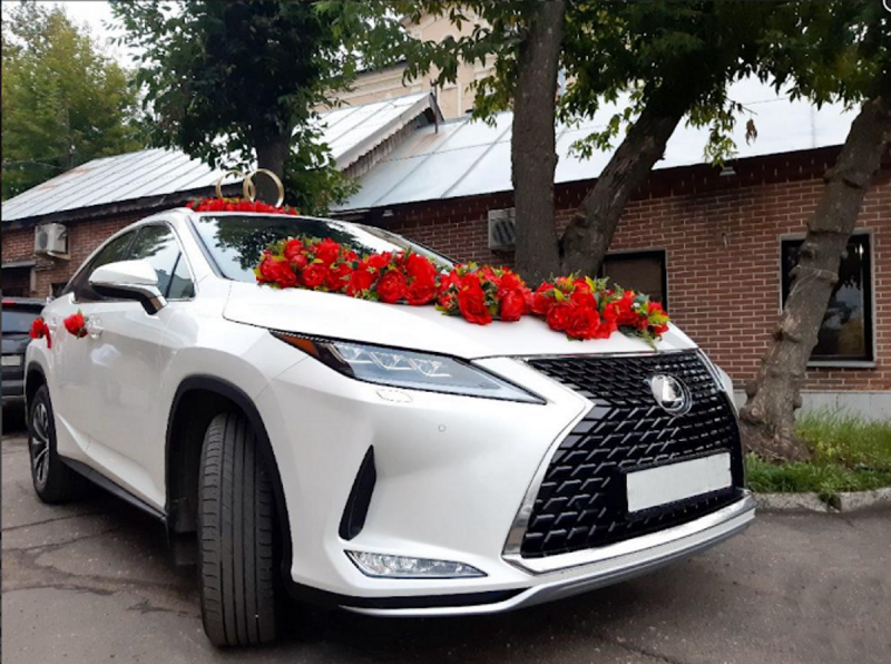 Прокат Lexus RX IV Рестайлинг на свадьбу в Костроме