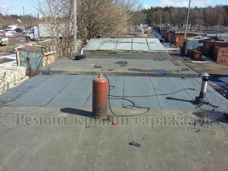 Александр:  Ремонт крыши на гаражах в г. Балашиха
