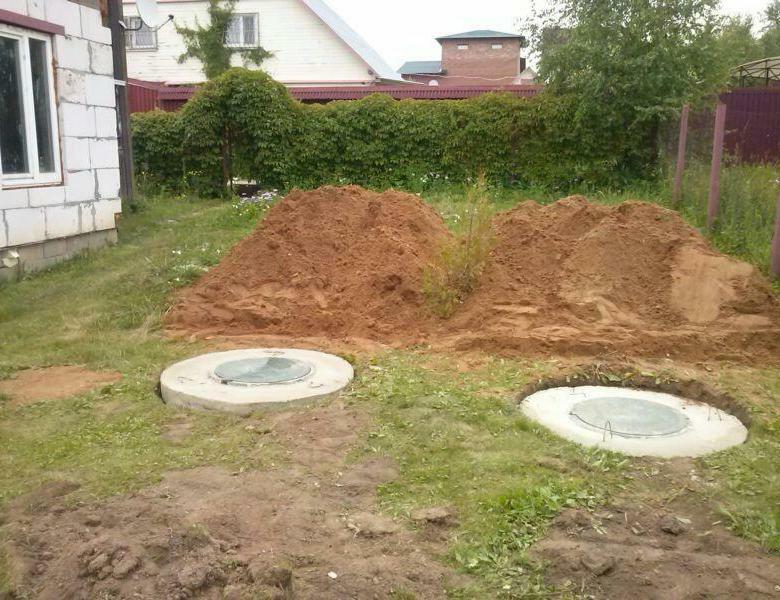 Монтаж автономной канализации для частного дома в Обнинске