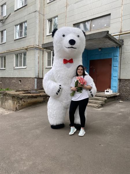 Николай :  Экспресс поздравление от белого медведя 