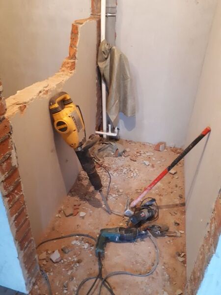 Демонтаж квартиры.. Подготовка квартиры к ремонту.