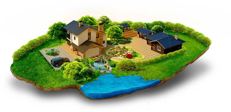 Ландшафтный дизайн Санкт-Петербург, СПБ