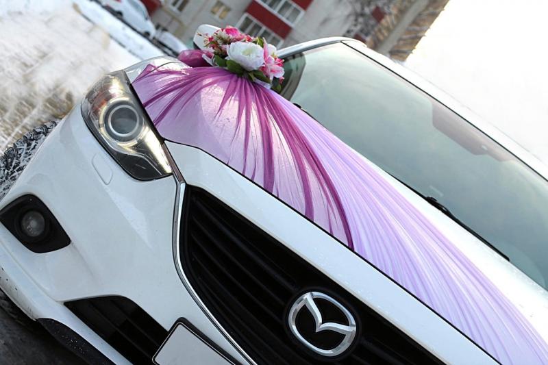 Свадебный Поезд:  Машины на свадьбу Mazda-6 в Рыбинске