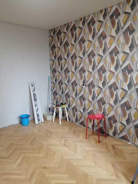 Поклейка обоев