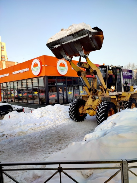 Чистка уборка снега